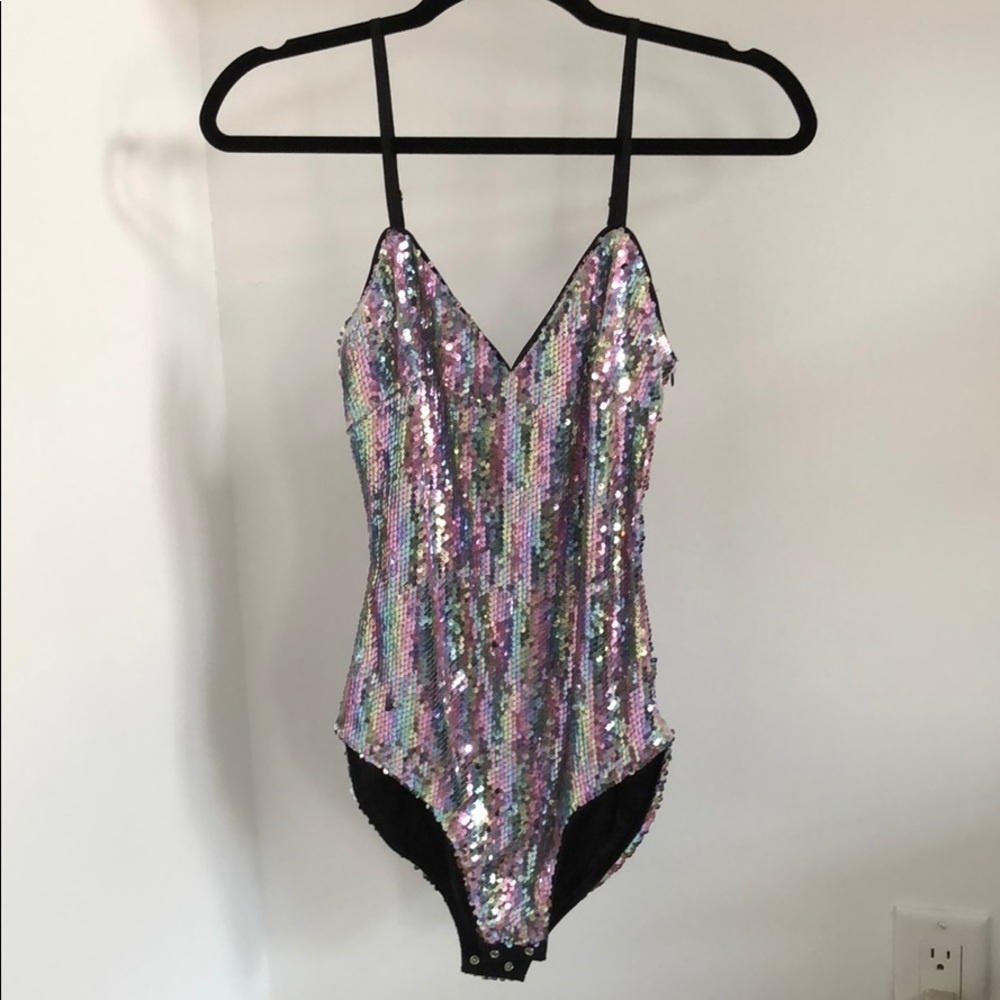 Nasty gal sequin bodysuit